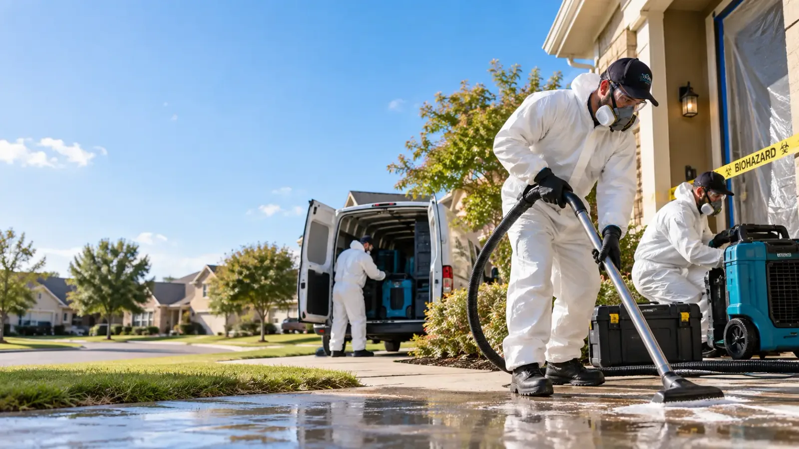Biohazard Cleanup in New England, ND